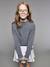 JONEN girl's cashmere blend jumper grey - vertbaudet enfant 