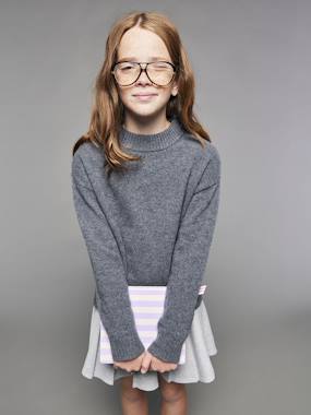 Pull mélange cachemire fille - vertbaudet enfant Fille-Pull, gilet, sweat-Pull mélange cachemire fille