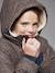 Leopard Print Parka with Sherpa Lining for Girls, JONEN navy blue - vertbaudet enfant 