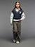 Wide-Leg Leopard Trousers for Girls, JONEN beige - vertbaudet enfant 