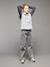Sleeveless Trucker Jumper for Girls, JONEN marl grey - vertbaudet enfant 