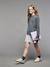 JONEN girl's cashmere blend jumper grey - vertbaudet enfant 