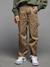 Loose Canvas Trousers JONEN cappuccino - vertbaudet enfant 