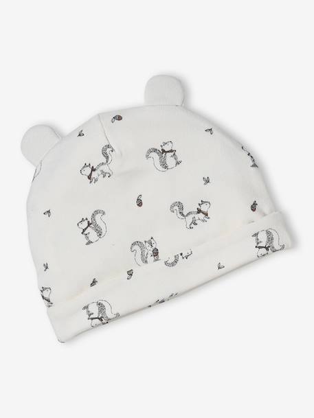 Beanie, mittens, scarf and slippers set for babies beige - vertbaudet enfant 