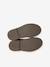 Boots enfant fille cuir détails festons lot beige+marine+marron+noir+taupe - vertbaudet enfant 