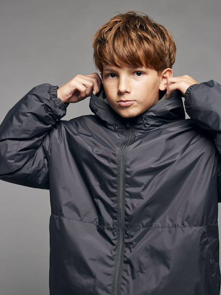 Sherpa-Lined Windcheater, JONEN anthracite - vertbaudet enfant 