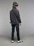 Jean slim garçon effet destroy denim black+stone - vertbaudet enfant 