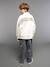 Trucker Sweatshirt for Boys, Jonen ecru - vertbaudet enfant 