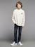Distressed-Effect Slim Fit Jeans, JONEN black denim+stone - vertbaudet enfant 