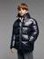 Lightweight Puffer Jacket, JONEN anthracite+khaki - vertbaudet enfant 