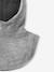 Cagoule avec plastron bébé fille en maille gris chiné - vertbaudet enfant 