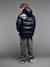 Lightweight Puffer Jacket, JONEN anthracite+khaki - vertbaudet enfant 