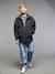 Long-Sleeved Sherpa Sweatshirt for Boys, JONEN anthracite - vertbaudet enfant 