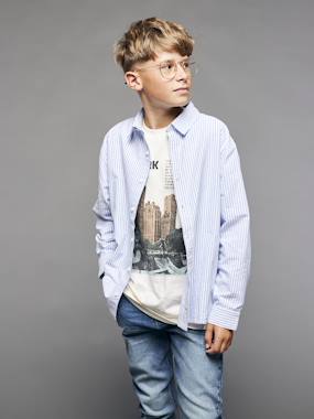 Garçon-Chemise rayée manches longues Garçon Jonen