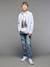 Chemise rayée manches longues Garçon Jonen rayé bleu - vertbaudet enfant 