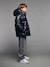 Lightweight Puffer Jacket, JONEN anthracite+khaki - vertbaudet enfant 