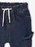 Denim Cargo Trousers for Babies brut denim - vertbaudet enfant 