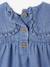 Robe bébé en denim brodé stone - vertbaudet enfant 