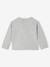 T-shirt bébé manches longues avec imprimé placé devant gris chiné - vertbaudet enfant 