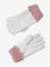 Girl's set: beanie + snood + mittens/gloves ecru - vertbaudet enfant 