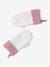 Girl's set: beanie + snood + mittens/gloves ecru - vertbaudet enfant 