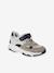 Trainers with elasticated laces and hook and loop fasteners for children, nursery collection ecru - vertbaudet enfant 