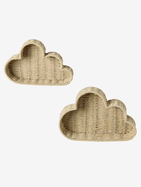 Pack of 2 Cloud Shelves beige - vertbaudet enfant 
