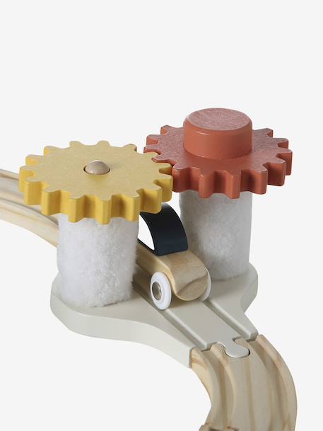 Multi-Activity Train Set in FSC® Wood wood - vertbaudet enfant 