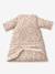 Customisable baby sleeping bag with detachable sleeves FLORA printed white - vertbaudet enfant 