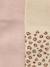 Pack of 2 girls' baby tights with all-over leopard print and leopard head on the top of the feet. rosy - vertbaudet enfant 