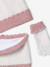 Girl's set: beanie + snood + mittens/gloves ecru - vertbaudet enfant 