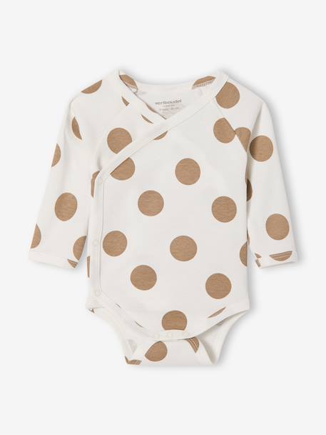 Pack of 5 Bodysuits with Cutaway Shoulders for Newborns hazel - vertbaudet enfant 