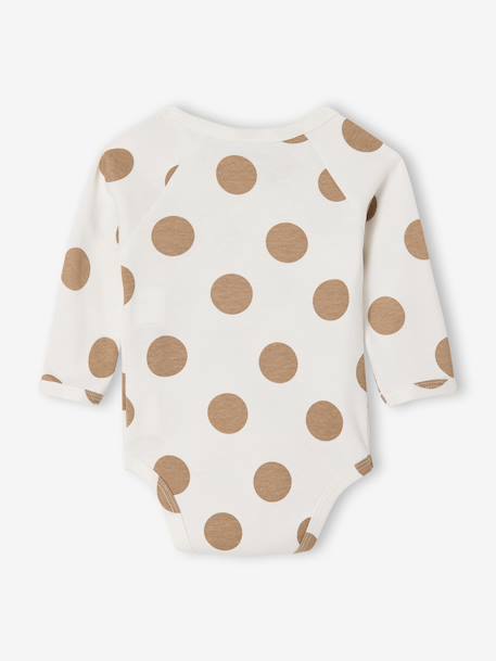Pack of 5 Bodysuits with Cutaway Shoulders for Newborns hazel - vertbaudet enfant 