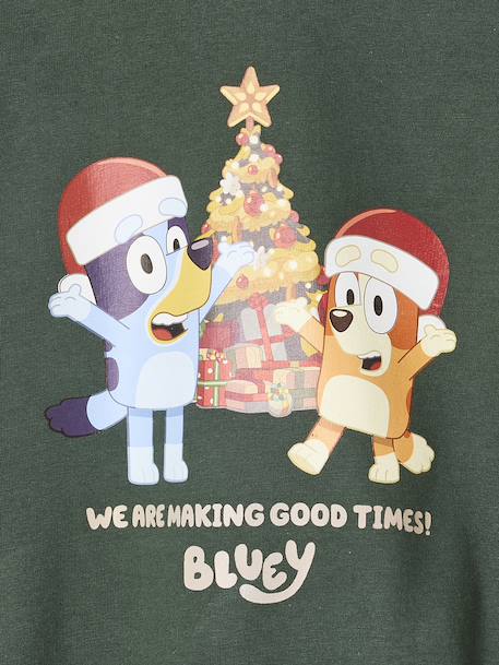 Bluey Unisex Christmas Sweatshirt fir green - vertbaudet enfant 