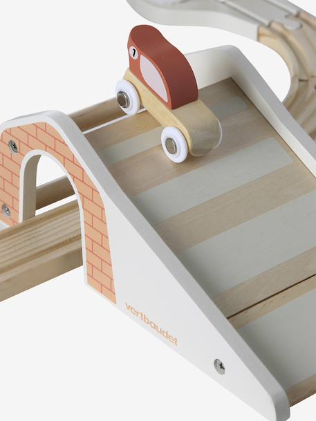 Multi-Activity Train Set in FSC® Wood wood - vertbaudet enfant 