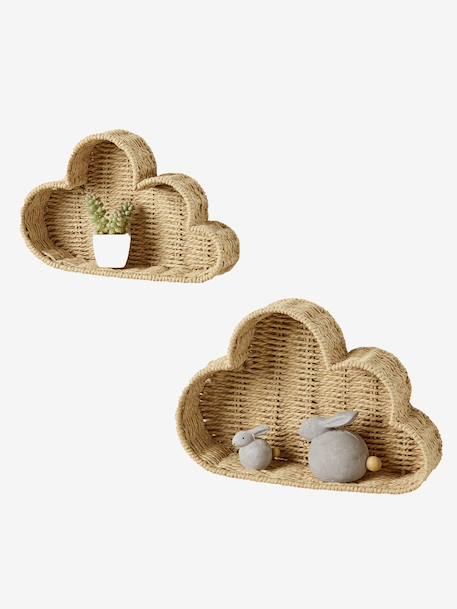 Pack of 2 Cloud Shelves beige - vertbaudet enfant 