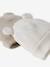 Pack of 2 Beanies with Bear Ears for Newborns ecru+pale blue - vertbaudet enfant 