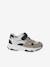 Trainers with elasticated laces and hook and loop fasteners for children, nursery collection ecru - vertbaudet enfant 