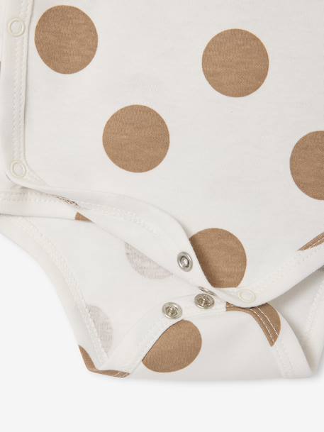 Pack of 5 Bodysuits with Cutaway Shoulders for Newborns hazel - vertbaudet enfant 