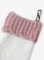 Girl's set: beanie + snood + mittens/gloves ecru - vertbaudet enfant 