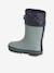 Lined Rubber Wellies for Children sage green - vertbaudet enfant 