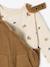 Velvet dungaree set + T-shirt for babies caramel - vertbaudet enfant 