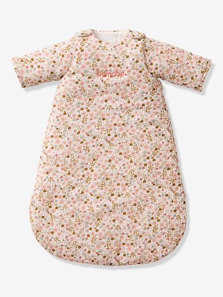 Gigoteuse manches amovibles personnalisable FLORA blanc imprimé - vertbaudet enfant 
