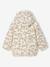 Reversible Hooded Lightweight Jacket with Leopard Print for Girls mocha - vertbaudet enfant 