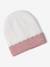 Girl's set: beanie + snood + mittens/gloves ecru - vertbaudet enfant 