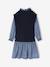 2-in-1 Dress for Girls navy blue - vertbaudet enfant 