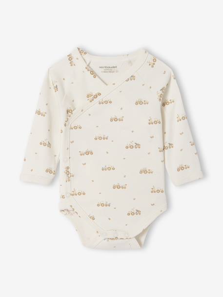 Pack of 5 Bodysuits with Cutaway Shoulders for Newborns hazel - vertbaudet enfant 