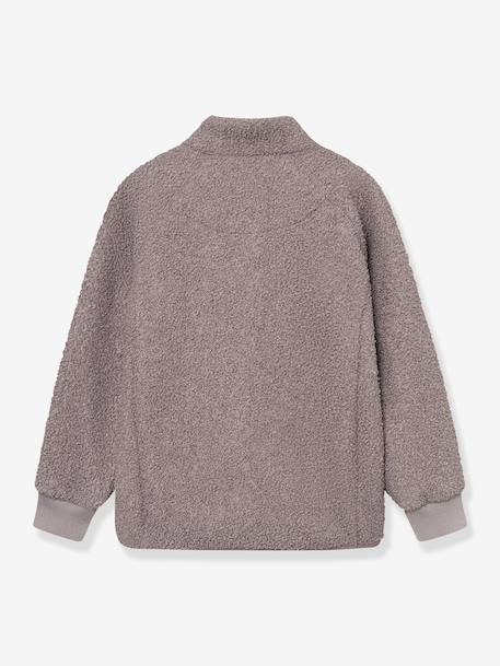 Veste en polaire Teddy avec fermeture éclair enfants MATCEDRIC MINI A TURE bleu foncé+cannelle+écru+lilas poudré+vert - vertbaudet enfant 