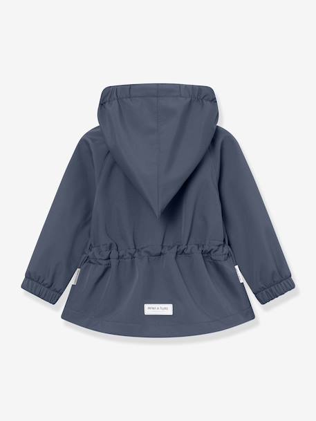 Veste de transition enfants MATWAI MINI A TURE bleu foncé+menthe - vertbaudet enfant 
