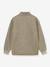 Teddy fleece jacket with zip for children MATCEDRIC MINI A TURE cinnamon+deep blue+ecru+green+soft lilac - vertbaudet enfant 